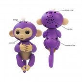 Maimuta interactiva cu baterii Fingermonkey